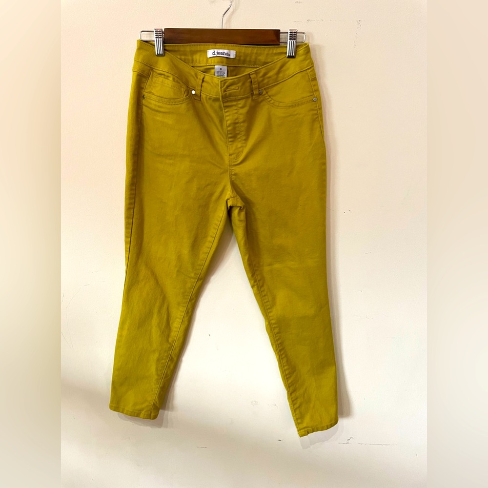 Perfect Mustard Jeans Size 8 Denim